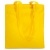 Non-woven boodschappentas (lange hengsels) geel