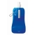Opvouwbare drinkfles (480 ml) transparant blauw
