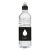 100% RPET flesje bronwater 500 ml sportdop zwart