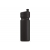 Bidon Design met ergonomische dop (750 ml) zwart