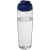 H2O Tempo® sportfles (700 ml) transparant/blauw
