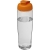 H2O Tempo® sportfles (700 ml) transparant/oranje