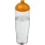 H2O Active® bidon met koepeldeksel (700 ml) transparant/oranje