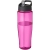 H2O Active® Tempo sportfles (700 ml) roze/zwart