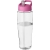 H2O Active® Tempo sportfles (700 ml) Transparant/roze