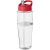 H2O Active® Tempo 700 ml sportfles met fliptuitdeksel transparant/ rood