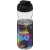 H2O Base® sportfles (650 ml) transparant/ zwart