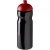 H2O Active® Base 650 ml bidon met koepeldeksel zwart/ rood