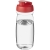 H2O Active® Pulse 600 ml sportfles met flipcapdeksel transparant/ rood