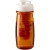 H2O Active® Pulse 600 ml sportfles en infuser met flipcapdeksel Transparant oranje/ Wit
