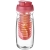 H2O Active® Pulse 600 ml sportfles en infuser met flipcapdeksel Transparant/ Roze