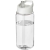 H2O Active® Octave Tritan™ 600 ml sportfles met fliptuitdeksel transparant/ wit