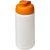 Baseline® Plus 500 ml sportfles met flipcapdeksel wit/ oranje