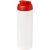 Baseline® Plus grip 750 ml sportfles met flipcapdeksel transparant/ rood