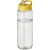 H2O Vibe sportfles met tuitdeksel (850 ml) transparant/geel