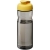 H2O Eco sportfles met kanteldeksel (650 ml) Charcoal/geel 