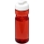 H2O Eco sportfles met kanteldeksel (650 ml) rood/ wit