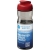 H2O Eco sportfles met kanteldeksel (650 ml) charcoal/rood