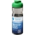 H2O Eco sportfles met kanteldeksel (650 ml) Charcoal/helder groen
