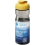 H2O Eco sportfles met kanteldeksel (650 ml) Charcoal/geel 