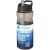 H2O Eco sportfles met tuitdeksel (650 ml) Charcoal/Zwart