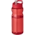 H2O Eco sportfles met tuitdeksel (650 ml) rood/rood