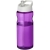 H2O Eco sportfles met tuitdeksel (650 ml) paars/wit