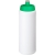 Baseline® Plus grip sportfles (750 ml) wit/ groen