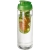 H2O Vibe drinkfles en infuser (850 ml) Transparant/ Lime