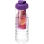 H2O Treble drinkfles en infuser (750 ml) Transparant/Paars