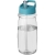 H2O Active® Pulse 600 ml sportfles met tuitdeksel Transparant/aqua blauw