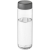 H2O Vibe sportfles (850 ml) Transparant/ Storm grey