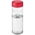 H2O Base sportfles (650 ml) transparant/rood