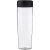 H2O Tempo sportfles (700 ml) transparant/zwart