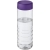 H2O Treble sportfles (750 ml) Transparant/ Paars