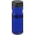 H2O Eco Base sportfles (650 ml) blauw/ zwart
