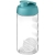 H2O Active® Bop 500 ml sportfles met shaker bal Aqua blauw/ Transparant