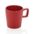 Keramische moderne koffiemok (300 ml) rood