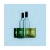 Rebottled® Tumbler 2-pack set glazen (330 ml) olive