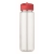 RPET drinkfles met fliptop (650 ml) rood