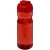 H2O sportfles met klapdeksel (650 ml) rood/rood