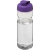 H2O sportfles met klapdeksel (650 ml) Transparant/Paars