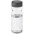 H2O sportfles met schroefdeksel (650 ml) Transparant/ Grijs