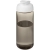 H2O sportfles met klapdeksel (600 ml) Charcoal/ Wit