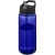H2O sportfles met tuitdeksel (600 ml) blauw/zwart