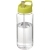 H2O sportfles met tuitdeksel (600 ml) Transparant/ Lime