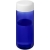 H2O sportfles met schroefdop (600 ml) blauw/ wit