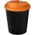 Americano® Eco knoeibestendige beker (250 ml) zwart/oranje