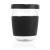 Ukiyo glas met siliconen deksel (360 ml) zwart