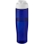 H2O Active® Eco Tempo drinkfles van 700 ml met klapdeksel wit/ blauw